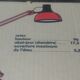 Old architect's lamp, new in original box, Relux brand, black