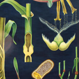 School Wall Poster by Jung-Koch-Quentell "Cereals" 1972