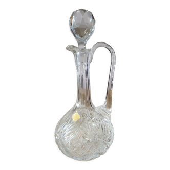 Carafe en cristal de bohême