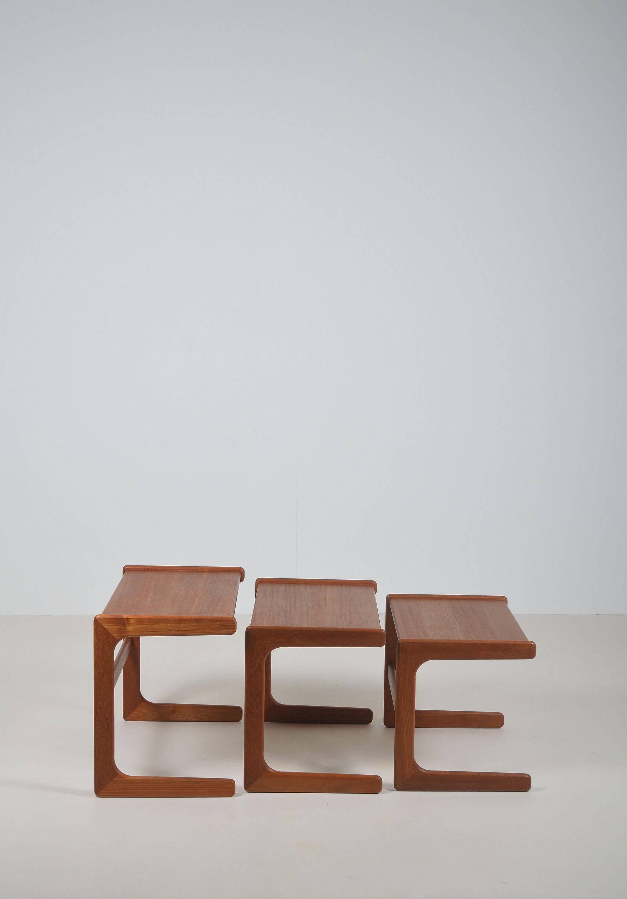 Set of Danish nesting tables by Salin Møbler, 1960s