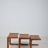 Set of Danish nesting tables by Salin Møbler, 1960s
