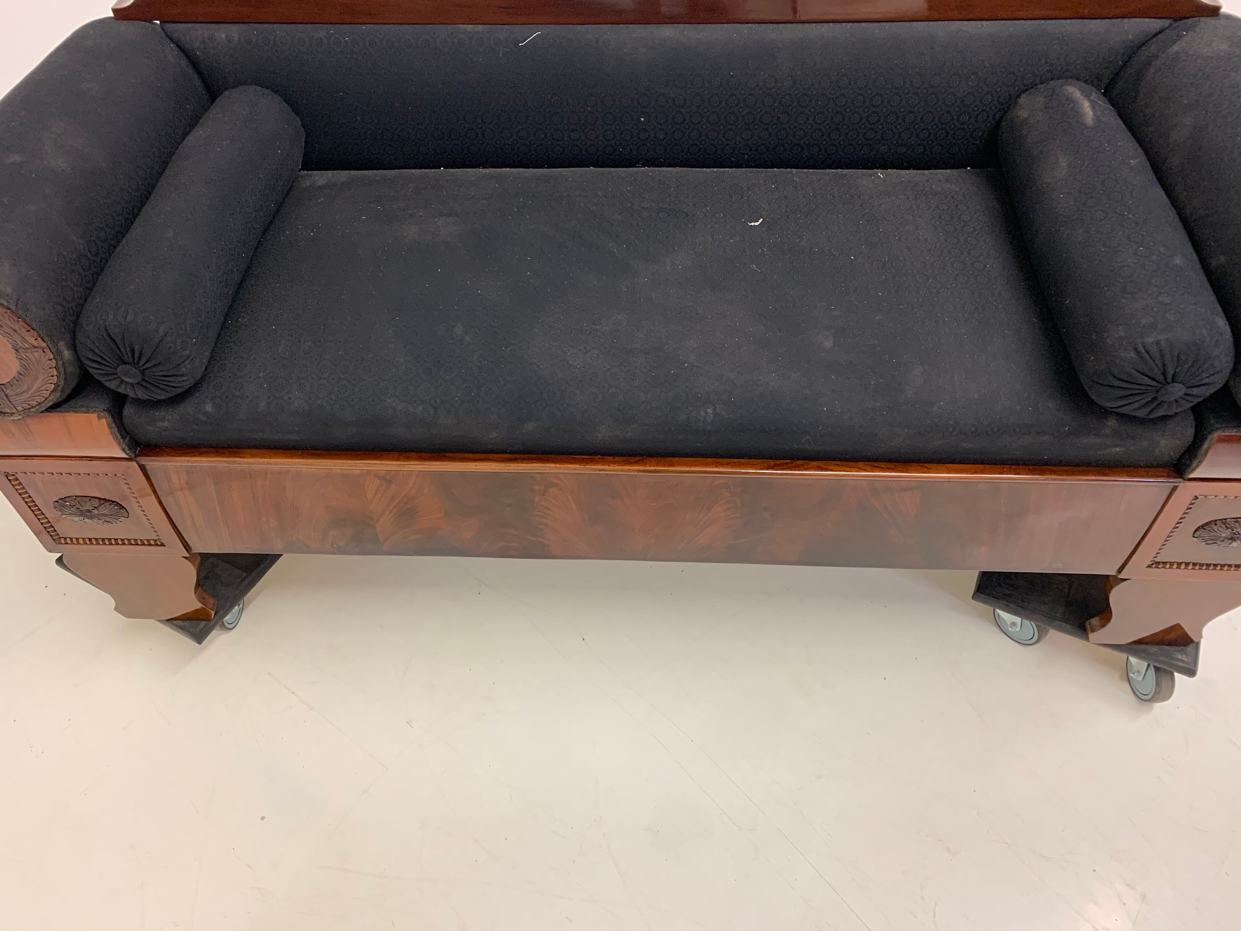 Antique Biedermeier sofa