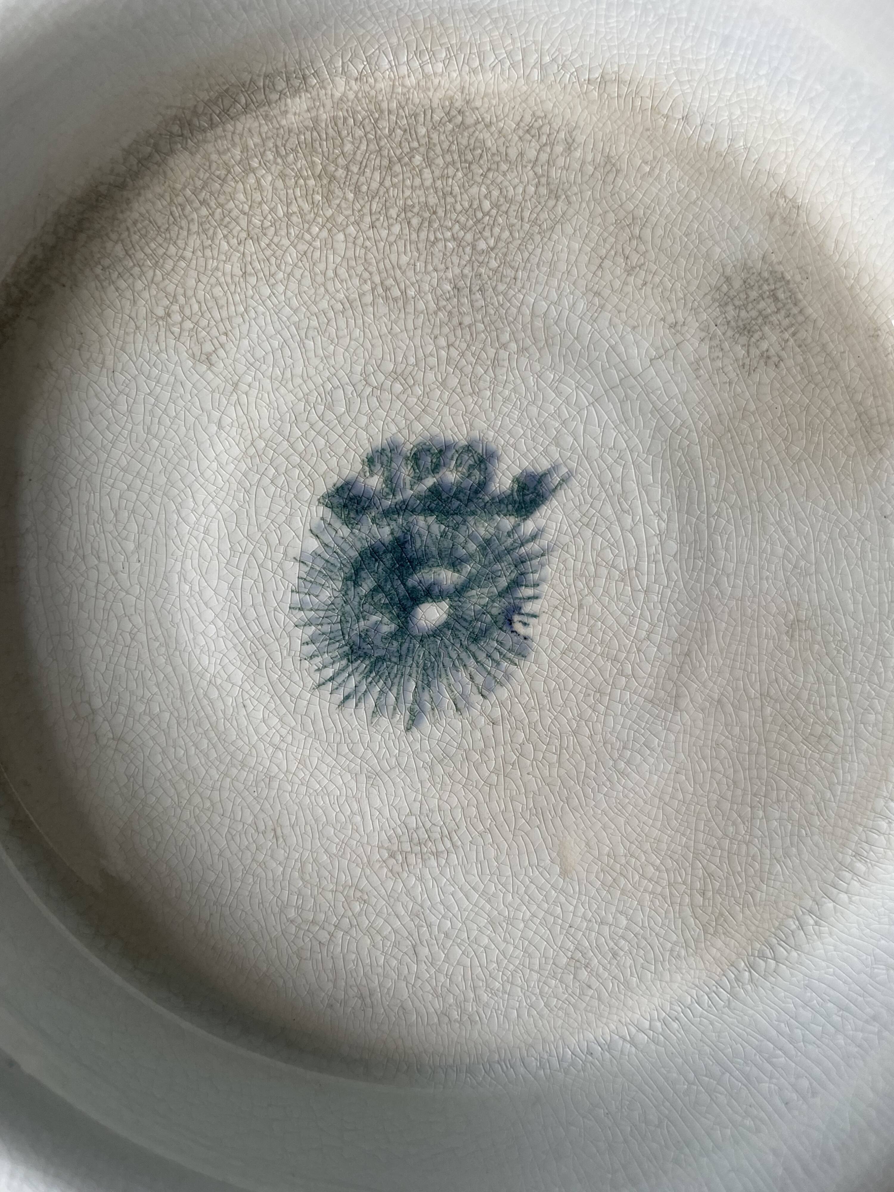 Old Compotier Terre de Fer XIXth