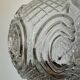 Pressed glass globe from the 60s