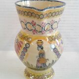 Vintage Arcachon earthenware pitcher