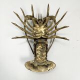 Langouste en laiton vintage