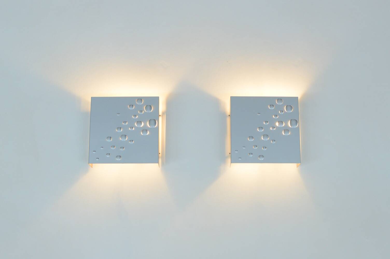 Set sterrenregen wall lamps by EJ Jelles for Raak, 1960s Netherlands.
