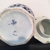 Delft earthenware vase