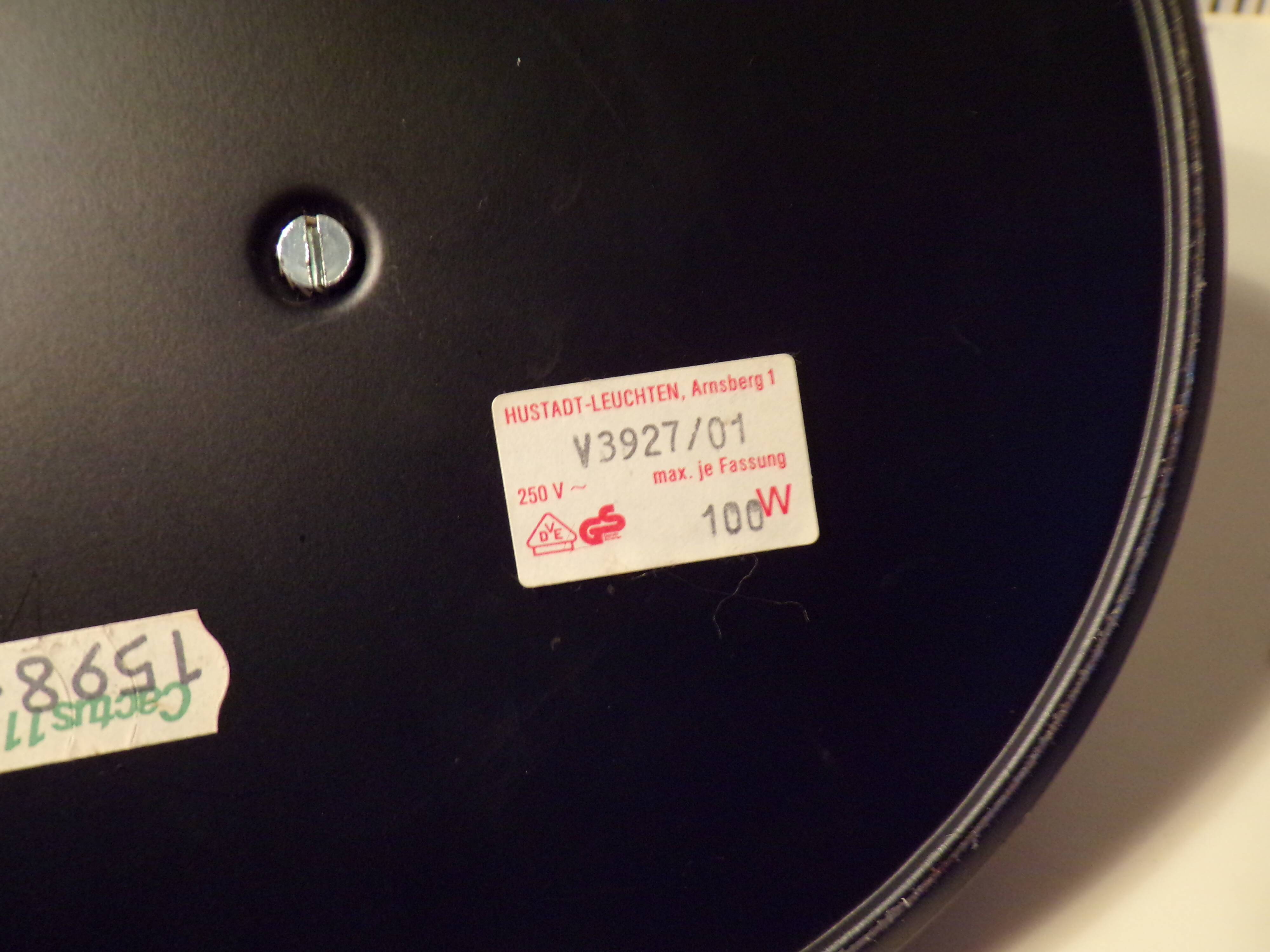 Desk lamp 1980 Hudstadt light