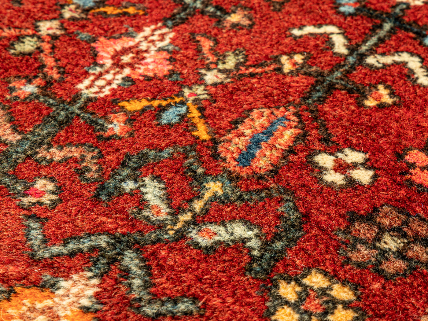 1960s kerman Carpet , 110 x 173