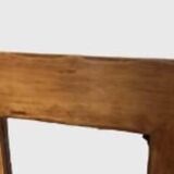 Vintage Scandinavian mirror, solid wood mirror