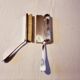 Meneses spanish silver metal tabletop crumb tray