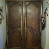 Very large antique wardrobe