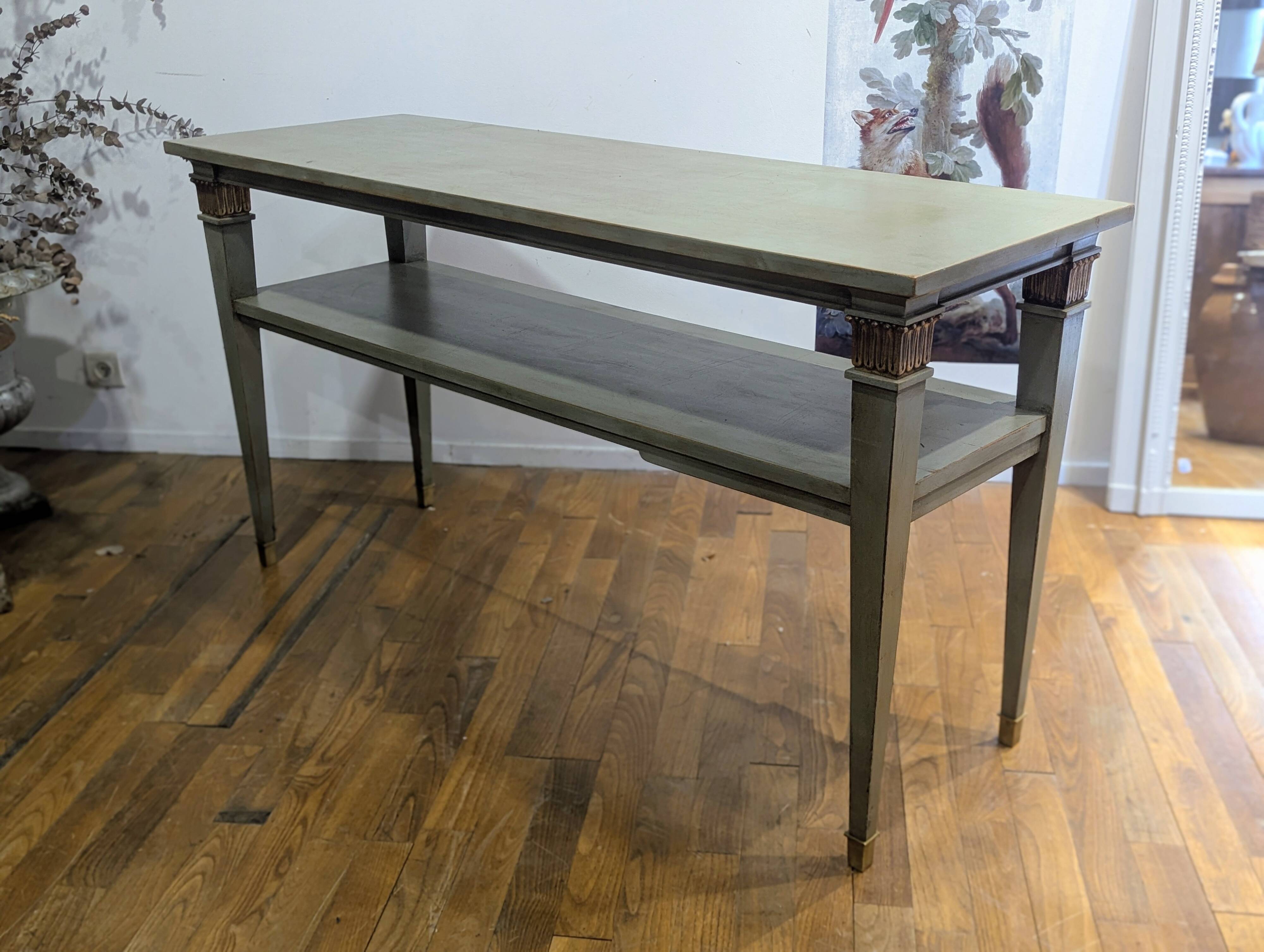 Console directoire patinée