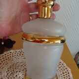 Art Deco Frosted Glass Liqueur Decanter