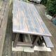Table with his bench