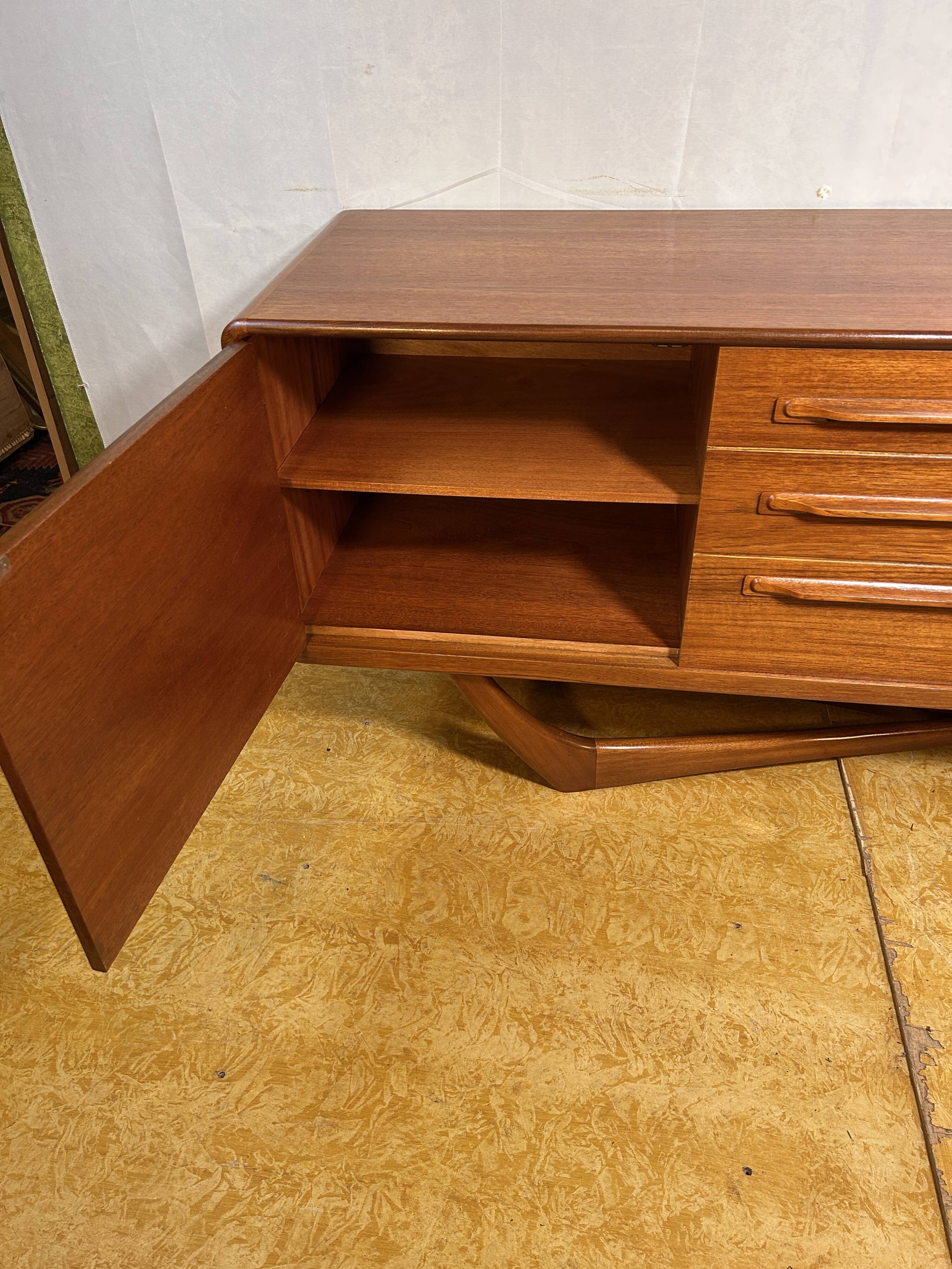Mid Century Retro Vintage Sideboards by Beithcraft 60's scandinavian design  Val Rossi