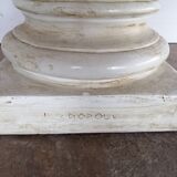 Plaster stele column