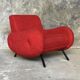Vintage armchair red fabric - the Redoubt XXI century