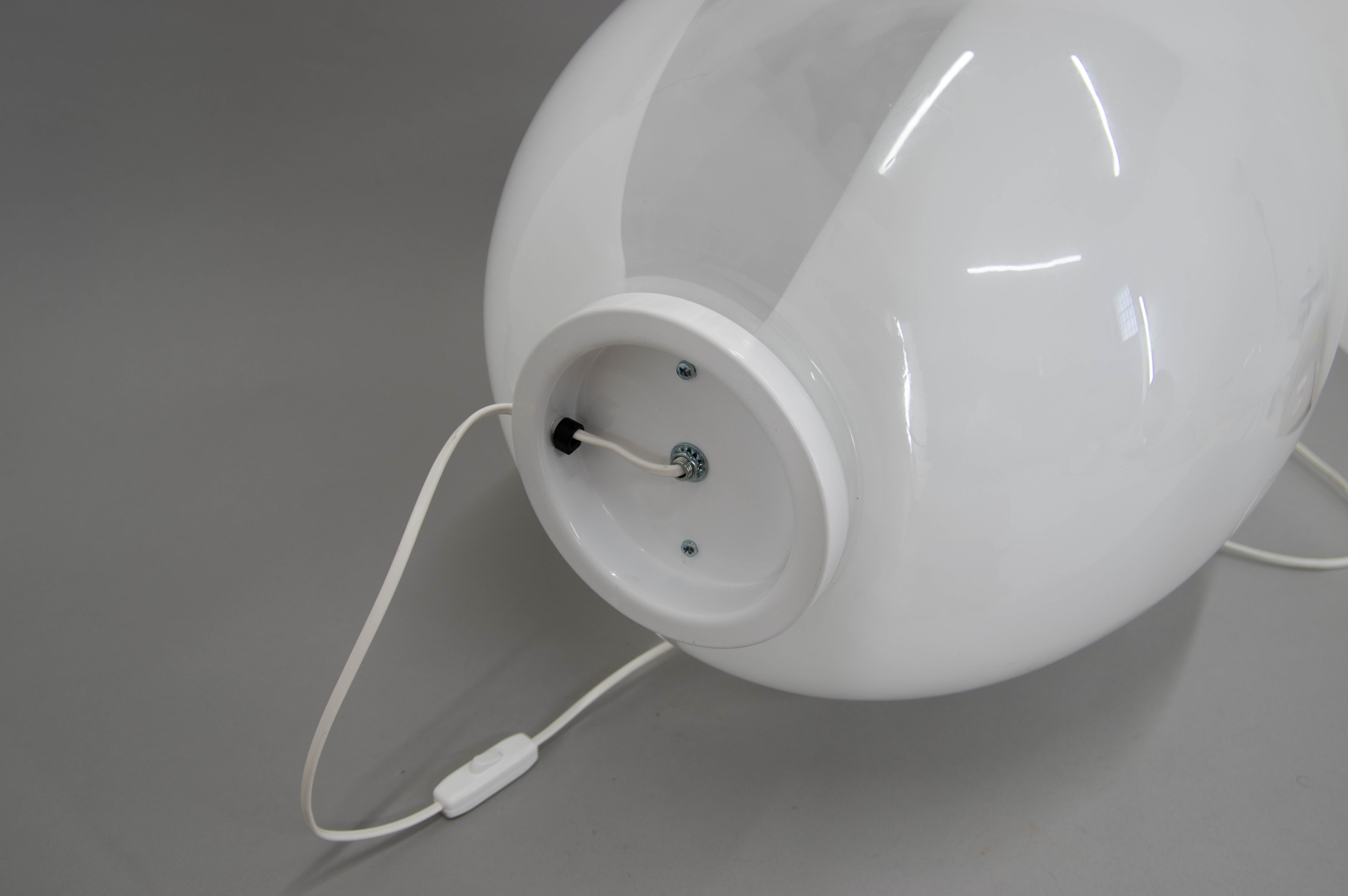 Giant Murano Glass Egg Lamp, Italy, 2000s