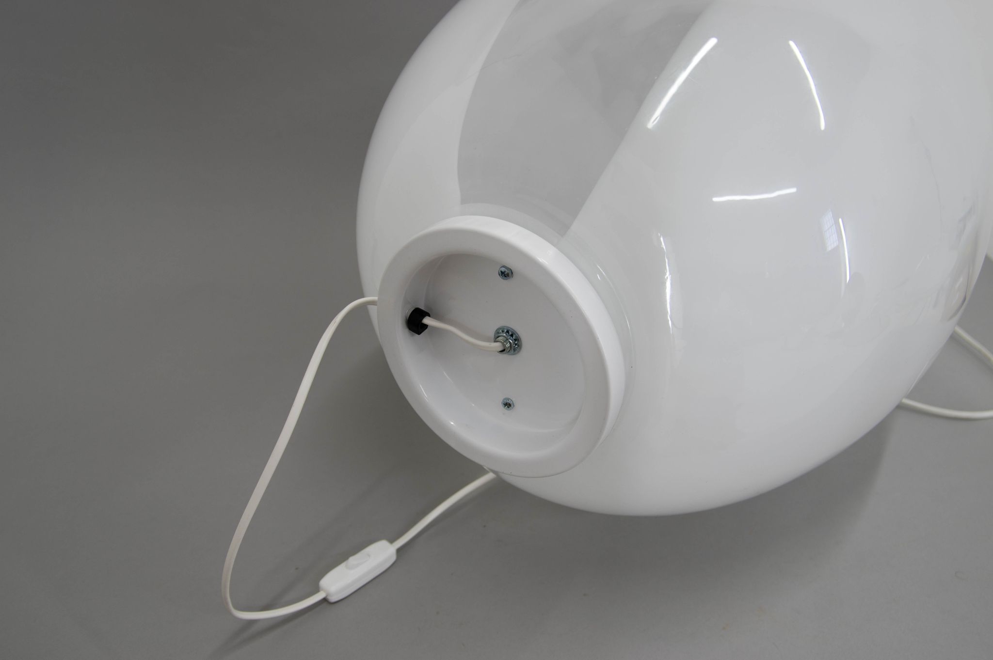 Lampe géante aux œufs en verre de Murano Italie années 2000