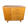 Scandinavian compass foot dresser