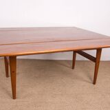Danish extendable table, high and low, in teak by Kai kristainsen1960.