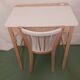 Ensemble bureau et chaise enfant baumann