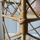 Vintage rattan bar or bottle holder
