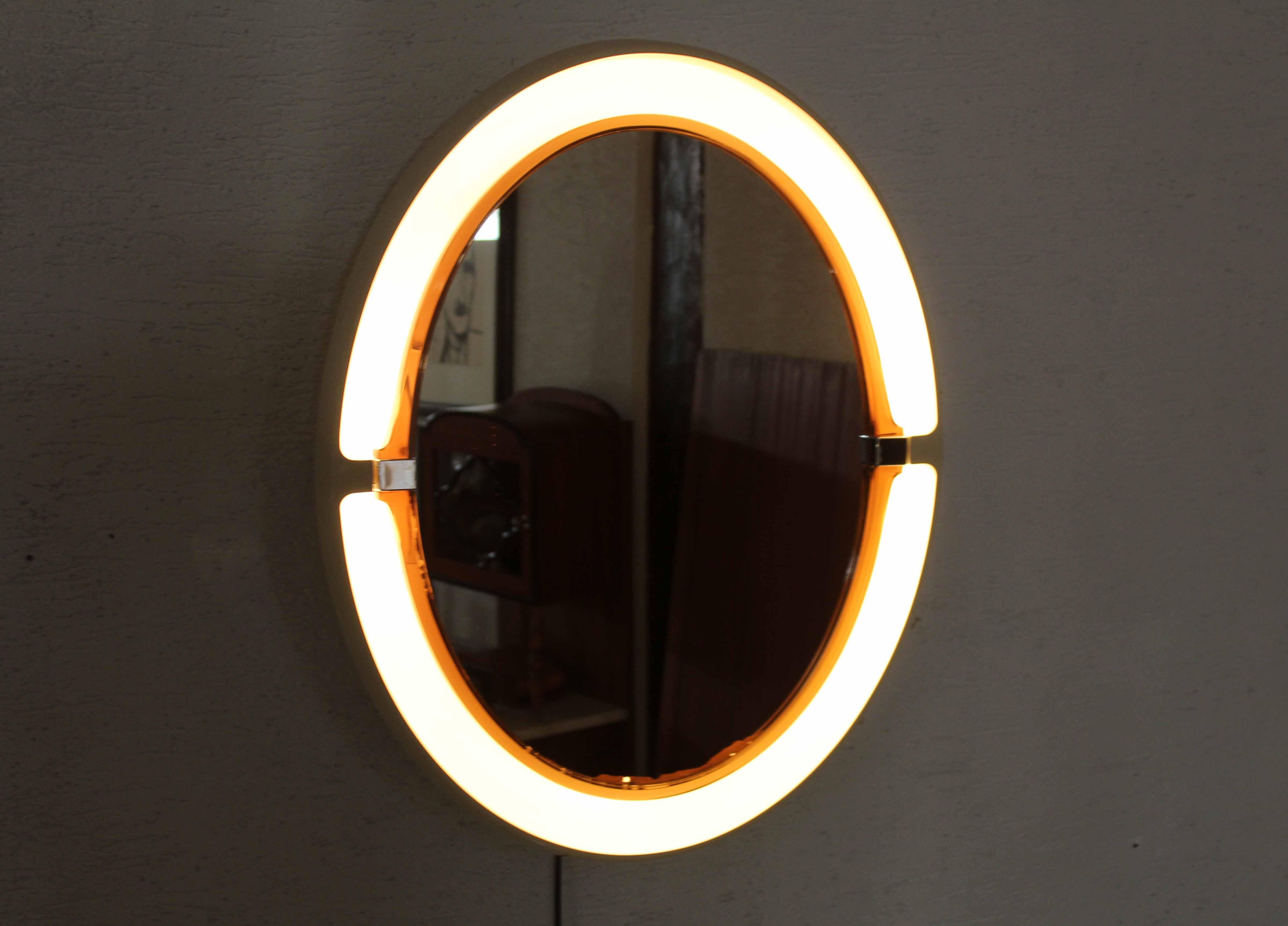 Backlit mirror Allibert 1970