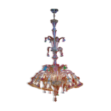 Murano glass chandelier circa 1980