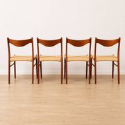 Danish dining chairs by Arne Wahl Iversen – Glyngøre