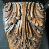 Carved wooden ornaments or consoles