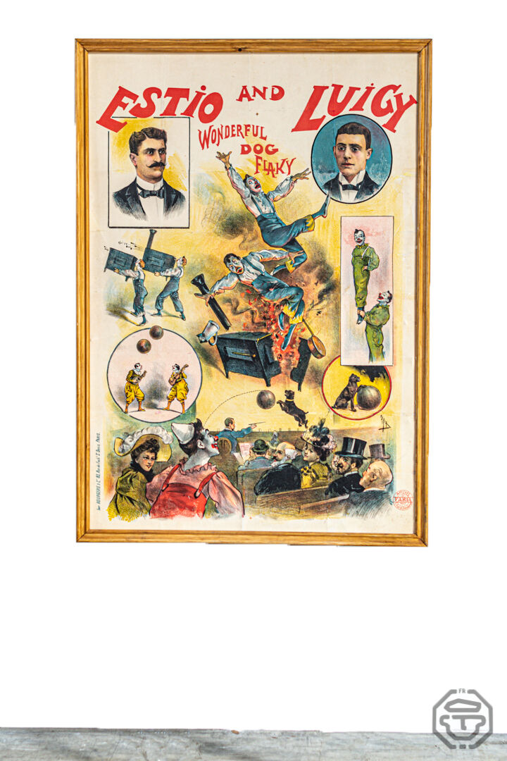 Egyo and Luigi circus poster