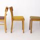 Set of 6 Vintage German Dining Chairs, 1950s–1960s | Beech Wood Frames