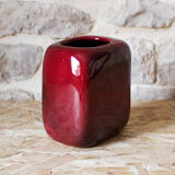 Ceramic vase "ox blood" by Max Idlas