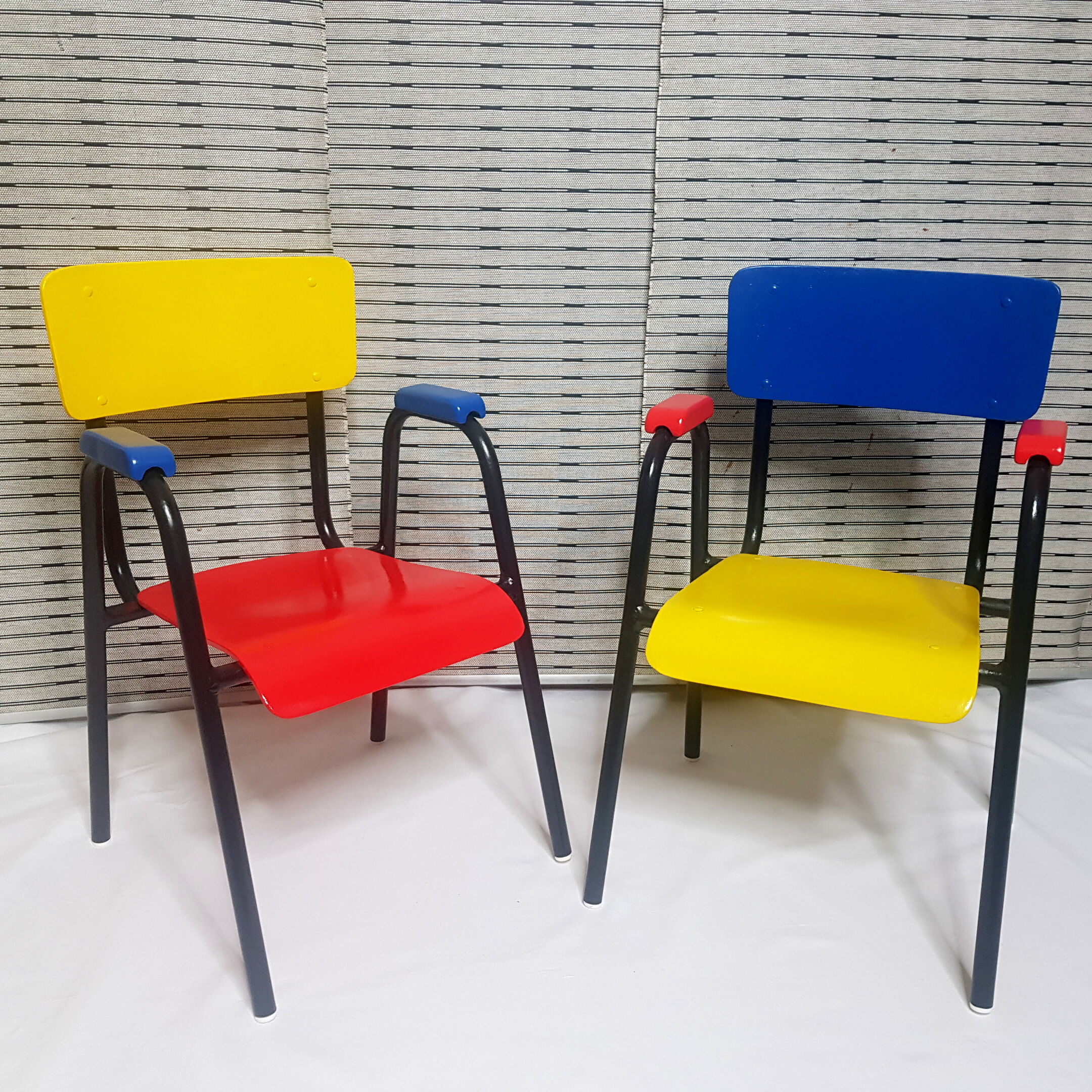 Pair of vintage children's chairs