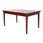 Table en palissandre, design danois, années 1970, fabricant : Skovby