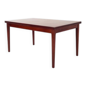 Rosewood table, Danish design, 1970s, manufacturer: Skovby
