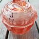 Bonbonnière glass rose
