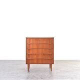 Mid-Century Danish Teak Chest of Drawers, 1960s.
