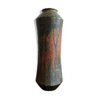 Large two-tone ceramic vase by Marcello Fantoni, 1950s