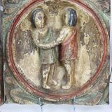Set of four bas reliefs