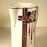 Saint amand art deco pitcher