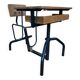 Desk - extendable school desk