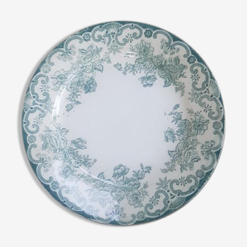Plate in iron earth louis bertrand english model