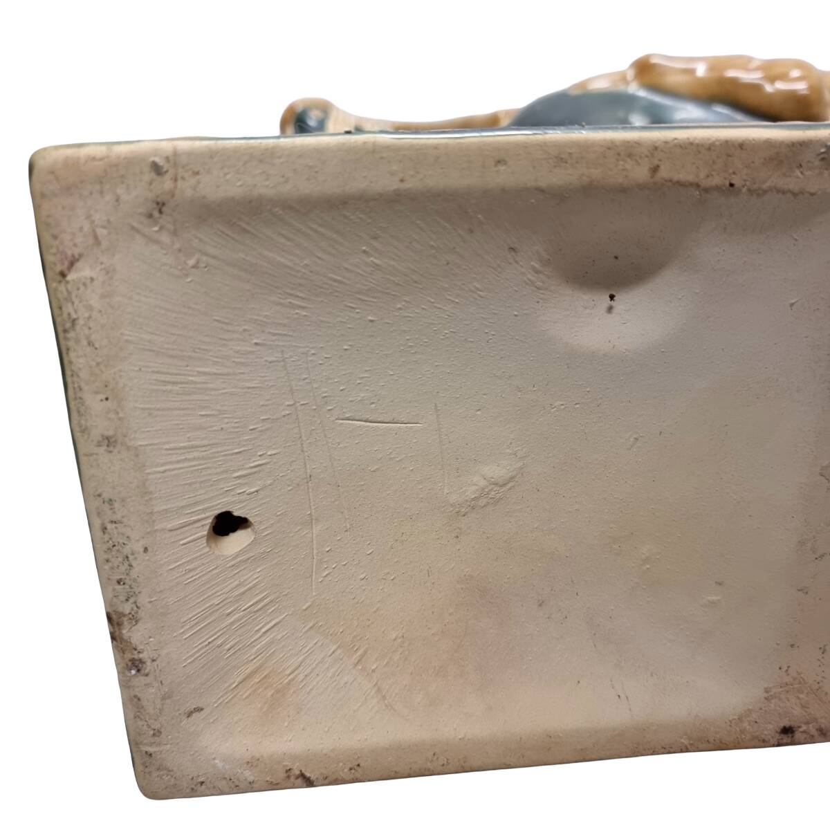 Vintage Ceramic Horse Plant Table, mid-century