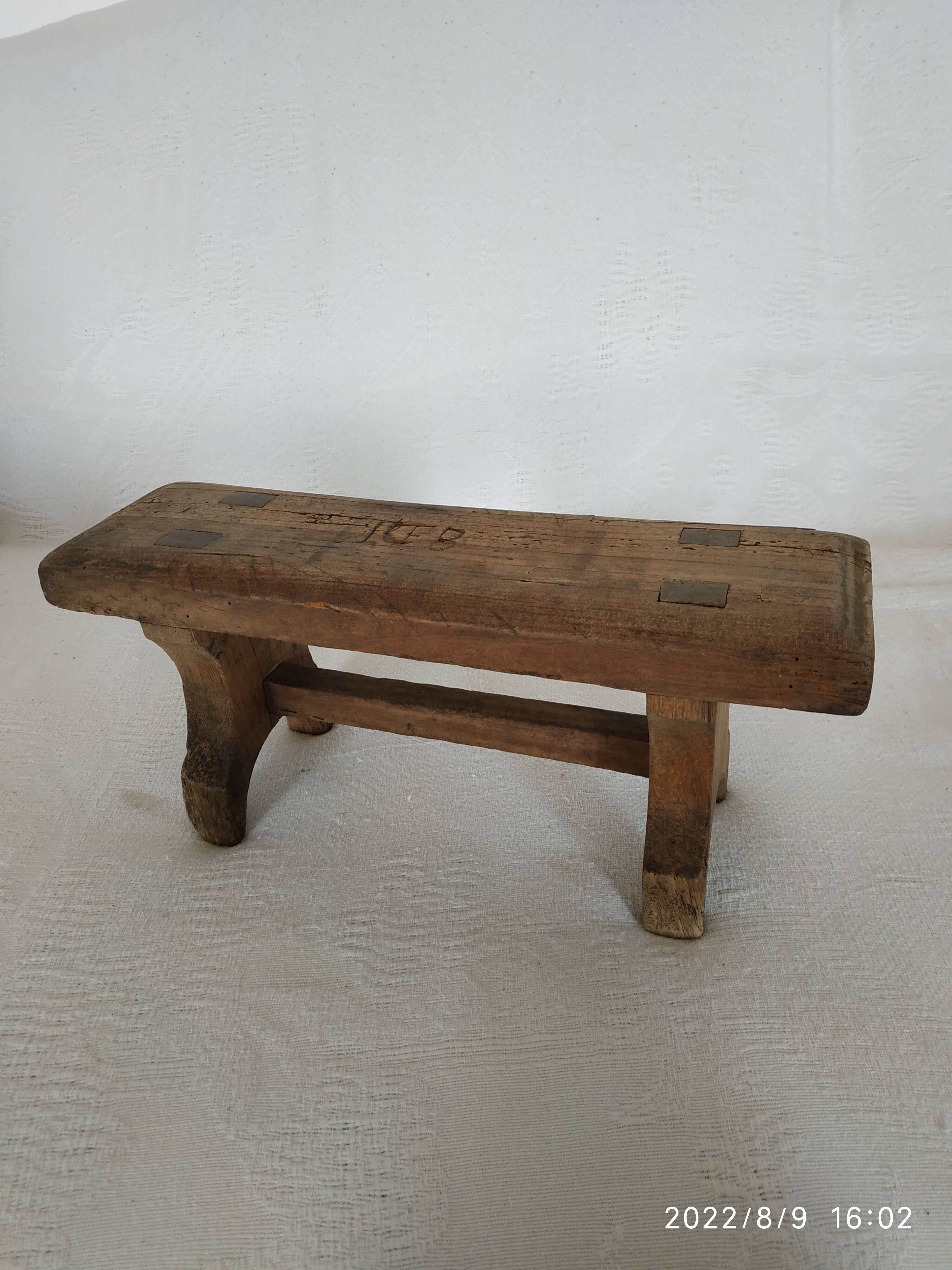 Wooden bench