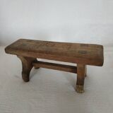 Wooden bench