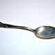 Art Nouveau teaspoon 1900 in solid silver 800 22g